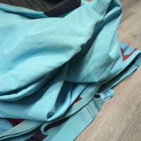 Med Winter Blanket, 2 legs *gc, CUT OFF TAIL Flap, clean, stains, NO wpf
