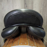 17.5" Adj *Set W - 6" NSC - Anika Dressage Saddle, Front & Rear Gusset Panels, XLg Front Blocks, Flaps: 15.5"L x 9.5"W Serial #: 2012 17.5 XW 80754

