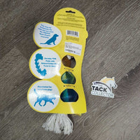 Dog Treat Pod Toy, Rope, Tag, *new
