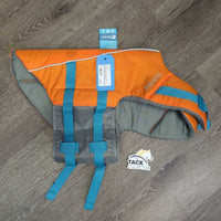 Dog Tidal Life Vest, Snaps, Handle, Tag, *new

