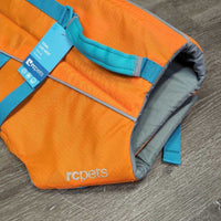 Dog Tidal Life Vest, Snaps, Handle, Tag, *new
