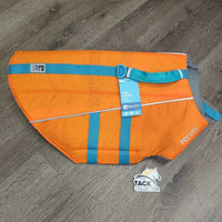 Dog Tidal Life Vest, Snaps, Handle, Tag, *new
