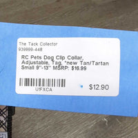 Dog Clip Collar, Adjustable, Tag, *new
