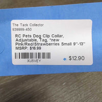 Dog Clip Collar, Adjustable, Tag, *new
