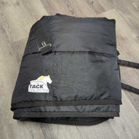 300? Hvy Winter Stable Blanket, 2 legs *vgc, dirty, residue, mnr hair & rubs
