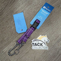 Dog Primary Training Clip Collar, Chain, Adjustable, Tag, *new
