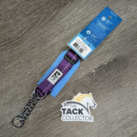 Dog Primary Training Clip Collar, Chain, Adjustable, Tag, *new
