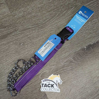 Dog Primary Training Clip Collar, Chain, Adjustable, Tag, *new
