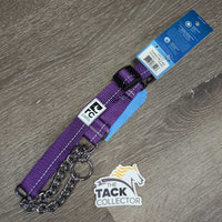 Dog Primary Training Clip Collar, Chain, Adjustable, Tag, *new
