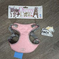 Dog Pretty Paw Harness, Adjustable, Breathable, Tag, *new
