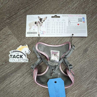 Dog Pretty Paw Harness, Adjustable, Breathable, Tag, *new
