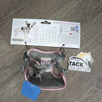 Dog Pretty Paw Harness, Adjustable, Breathable, Tag, *new
