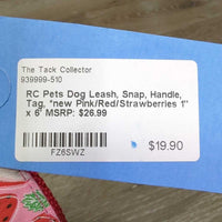 Dog Leash, Snap, Handle, Tag, *new
