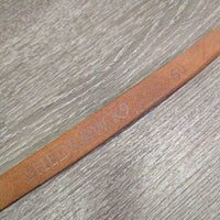 Dog Twisted Leather Leash, Snap, Handle, Tag, *new
