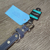 Dog Lace Leather Collar, Tags, *new
