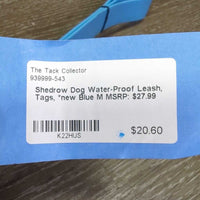 Dog Water-Proof Leash, Tags, *new
