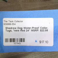 Dog Water-Proof Collar, Tags, *new
