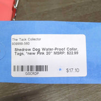 Dog Water-Proof Collar, Tags, *new
