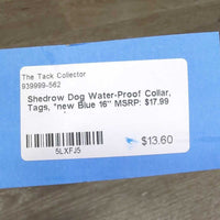 Dog Water-Proof Collar, Tags, *new
