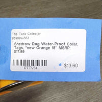 Dog Water-Proof Collar, Tags, *new
