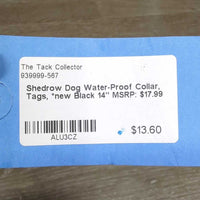 Dog Water-Proof Collar, Tags, *new
