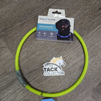 Dog Rechargeable Light Up Band, Cut To Fit, Tag, new*
