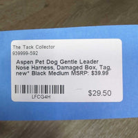Dog Gentle Leader Nose Harness, Damaged Box, Tag, new*
