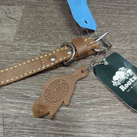 Dog Tribe Leather Collar, Tag, *new

