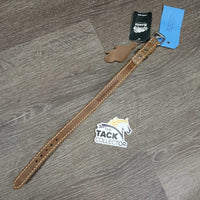 Dog Tribe Leather Collar, Tag, *new
