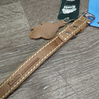 Dog Tribe Leather Collar, Tag, *new

