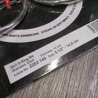 D Ring Single Joint Bit, straight edge & soft edge, board *new
