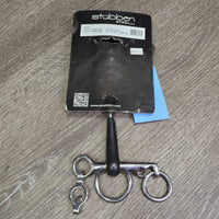 SS Thin Rubber Pelham Bit, chain, hooks, board *new
