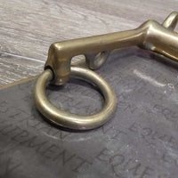 Low Port Weymouth Curb Bit, chain, hooks, board *new
