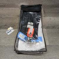 Leather Foundation Half Chaps, Bag, Tag, *new
