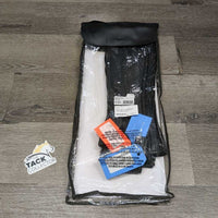Leather Foundation Half Chaps, Bag, Tag, *new
