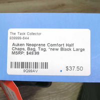 Neoprene Comfort Half Chaps, Bag, Tag, *new
