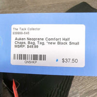 Neoprene Comfort Half Chaps, Bag, Tag, *new
