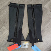 Synthetic Endurance Half Chaps, Inside Grip, Bag, Tag, *new
