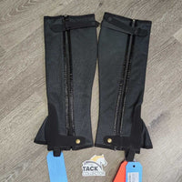 Synthetic Endurance Half Chaps, Inside Grip, Bag, Tag, *new
