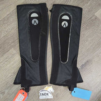 Synthetic Endurance Half Chaps, Inside Grip, Bag, Tag, *new
