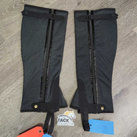 Synthetic Endurance Half Chaps, Inside Grip, Bag, Tag, *new

