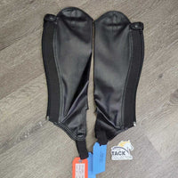 Essential Synthetic Half Chaps, Bag, Tags, *new
