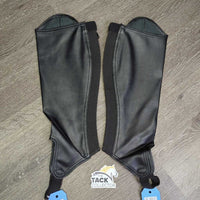 Essential Synthetic Half Chaps, Bag, Tags, *new
