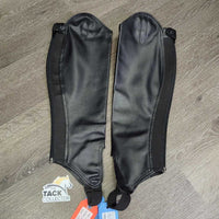 Essential Synthetic Half Chaps, Bag, Tags, *new
