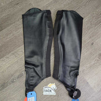 Essential Synthetic Half Chaps, Bag, Tags, *new
