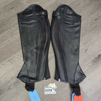 Sussex Leather Half Chaps, Glittery, Bag, Tags, *new
