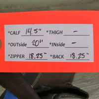 Pro Half Chaps, Bag, Tags, *new
