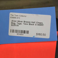 Silver Breeze Half Chaps, Bag, Tags, *new
