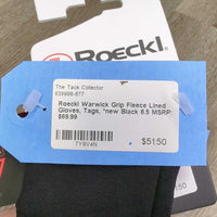 Warwick Grip Fleece Lined Gloves, Tags, *new
