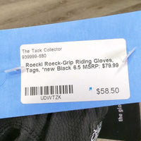 Roeck-Grip Riding Gloves, Tags, *new
